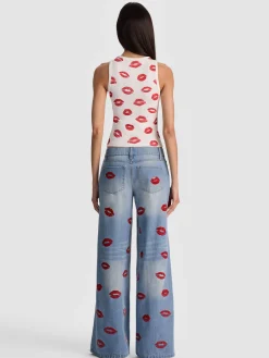 Alice and Olivia TANKS*ALLEN TANK TOP