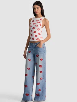 Alice and Olivia TANKS*ALLEN TANK TOP