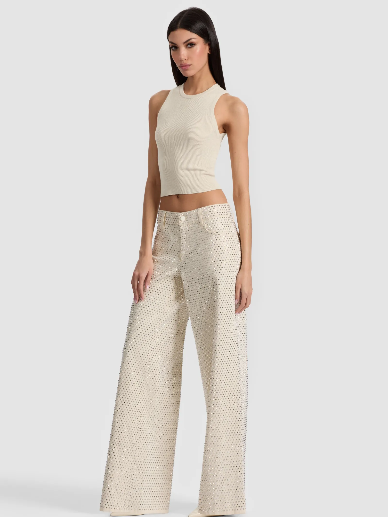 Alice and Olivia JEANS*AMAZING EMBELLISHED JEAN
