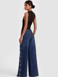 Alice and Olivia JEANS*AMAZING EMBELLISHED JEAN