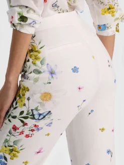 Alice and Olivia ANDREW PANT|JADE MESH BUTTON DOWN*ANDREW PANT