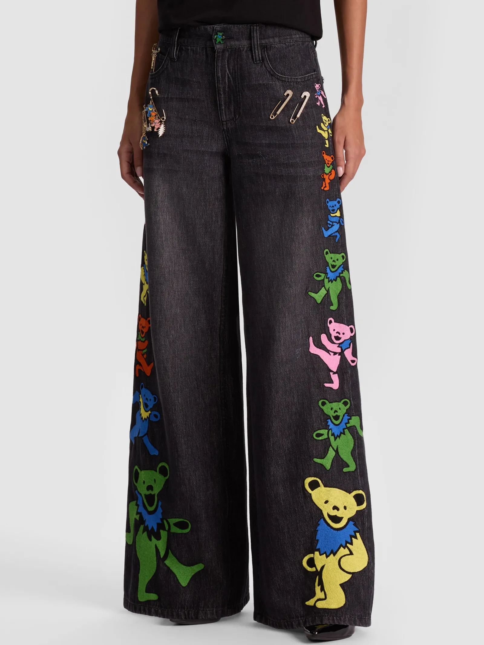 Alice and Olivia JEANS*A+O X GRATEFUL DEAD AMAZING JEAN