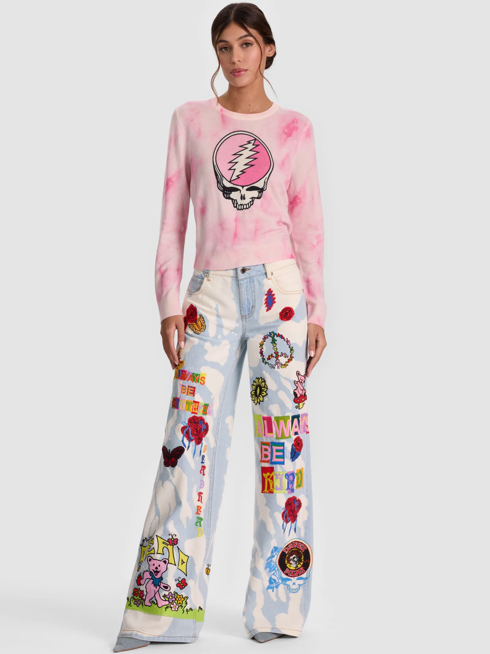 Alice and Olivia PULLOVERS*A+O X GRATEFUL DEAD CAROLEE PULLOVER