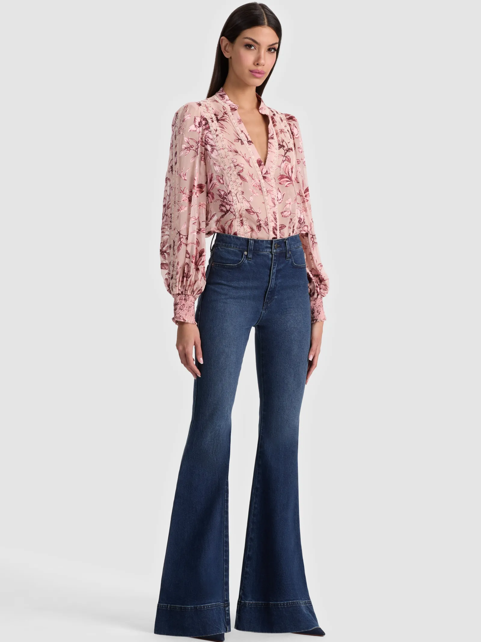 Alice and Olivia BLOUSES*ARLETTE BLOUSE