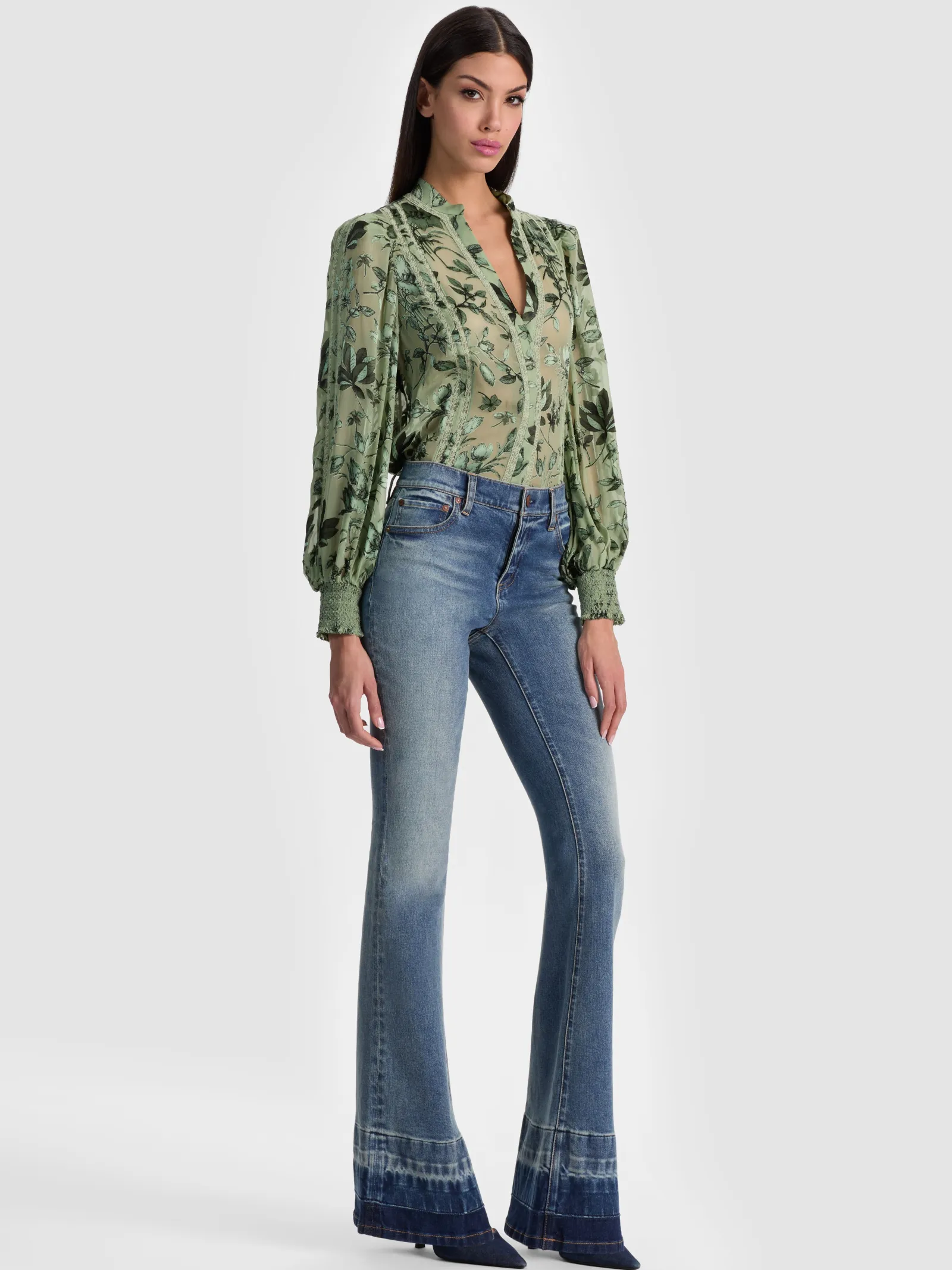 Alice and Olivia BLOUSES*ARLETTE BLOUSE