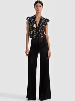 Alice and Olivia BLOUSES*ARLETTE SILK BLOUSE