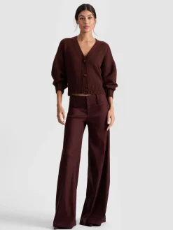 Alice and Olivia CARDIGANS*ATTICUS CASHMERE CARDIGAN