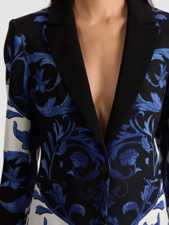 Alice and Olivia BLAZERS*BREANN PRINTED BLAZER