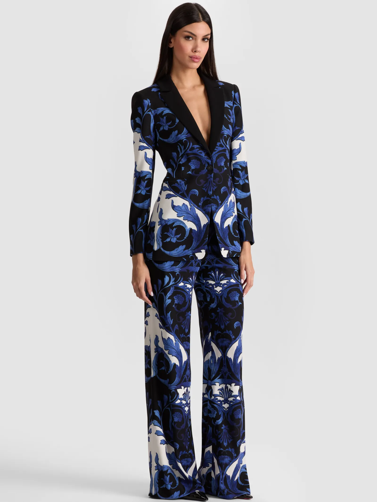 Alice and Olivia BLAZERS*BREANN PRINTED BLAZER