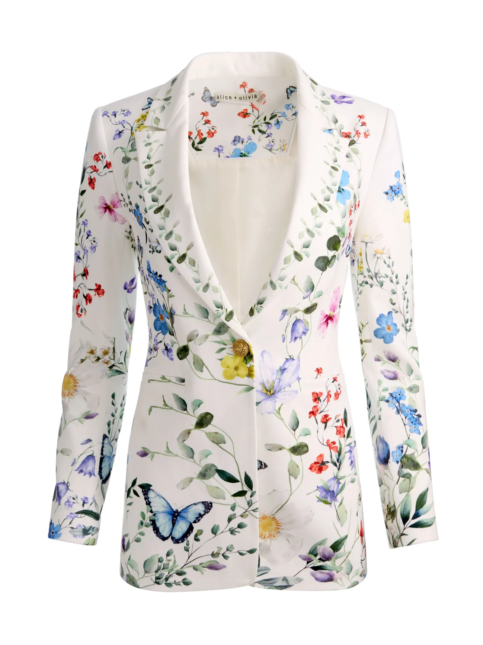 Alice and Olivia BLAZERS*BREANN PRINTED BLAZER