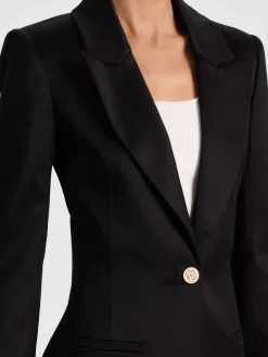 Alice and Olivia BLAZERS*BURNS FITTED BLAZER