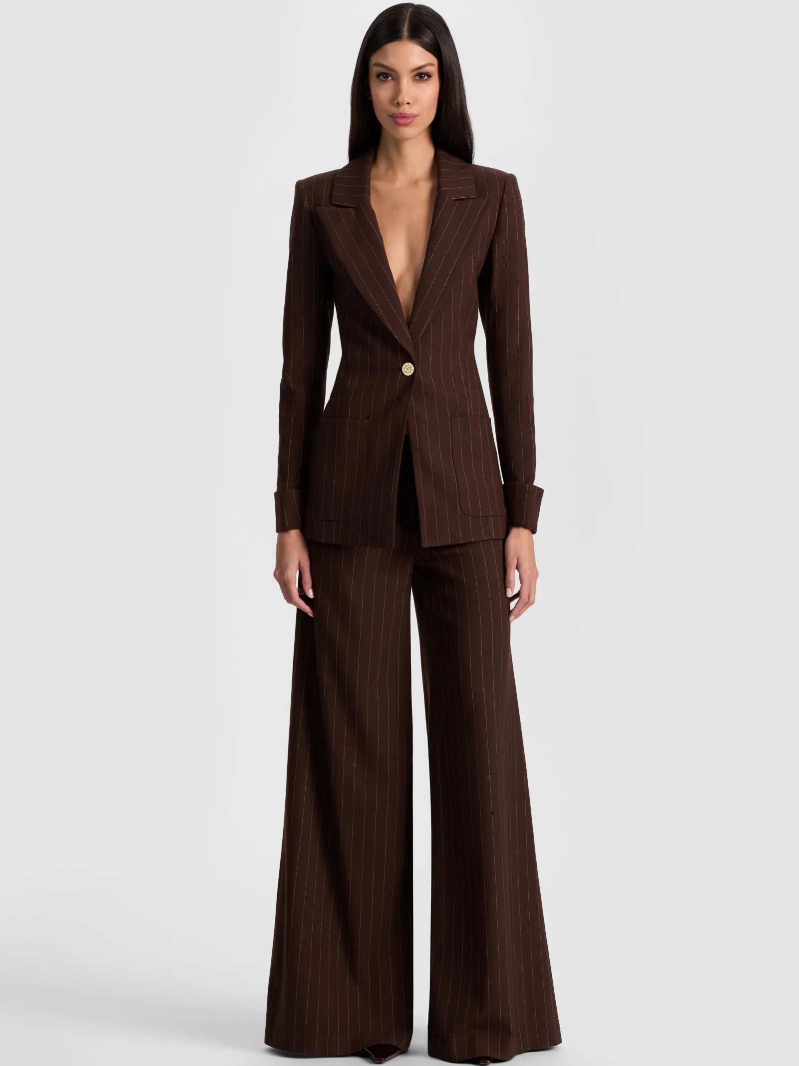 Alice and Olivia BLAZERS*BURNS FITTED BLAZER