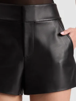 Alice and Olivia SHORTS*CADY LEATHER SHORT