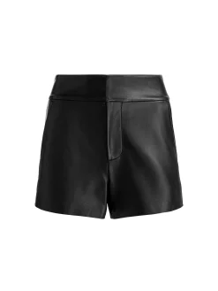 Alice and Olivia SHORTS*CADY LEATHER SHORT