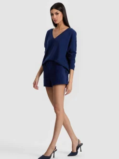 Alice and Olivia SHORTS*CADY SUEDE SHORT