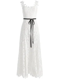 Alice and Olivia MAXI*CALLA LACE MAXI DRESS