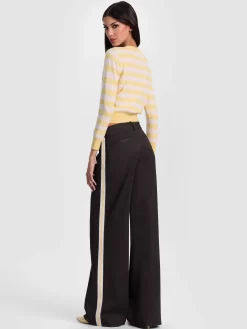 Alice and Olivia PULLOVERS*CAROLANN CASHMERE SHRUNKEN PULLOVER