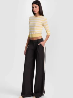 Alice and Olivia PULLOVERS*CAROLANN CASHMERE SHRUNKEN PULLOVER