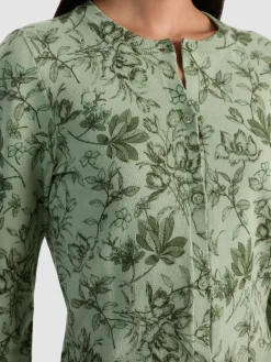 Alice and Olivia CARDIGANS*CARSON PRINTED CARDIGAN
