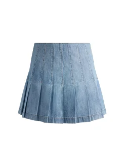 Alice and Olivia MINI*CARTER DENIM SKIRT