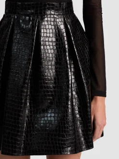 Alice and Olivia MINI*CHARA VEGAN MINI DRESS