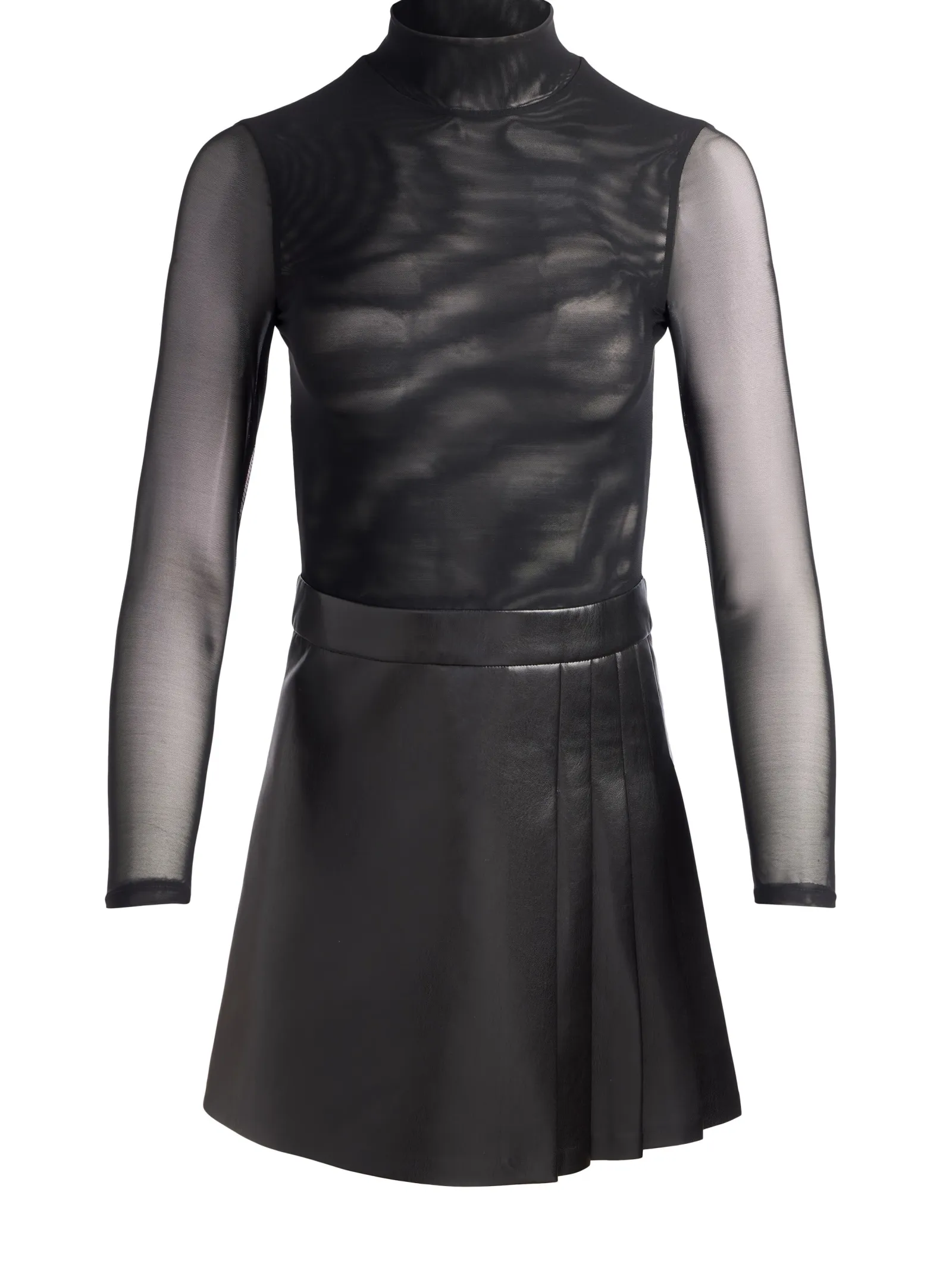 Alice and Olivia MINI*CHARA VEGAN MINI DRESS