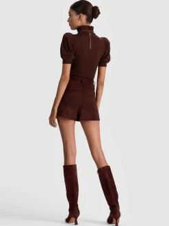 Alice and Olivia PULLOVERS*CHASE PUFF SLEEVE SWEATER