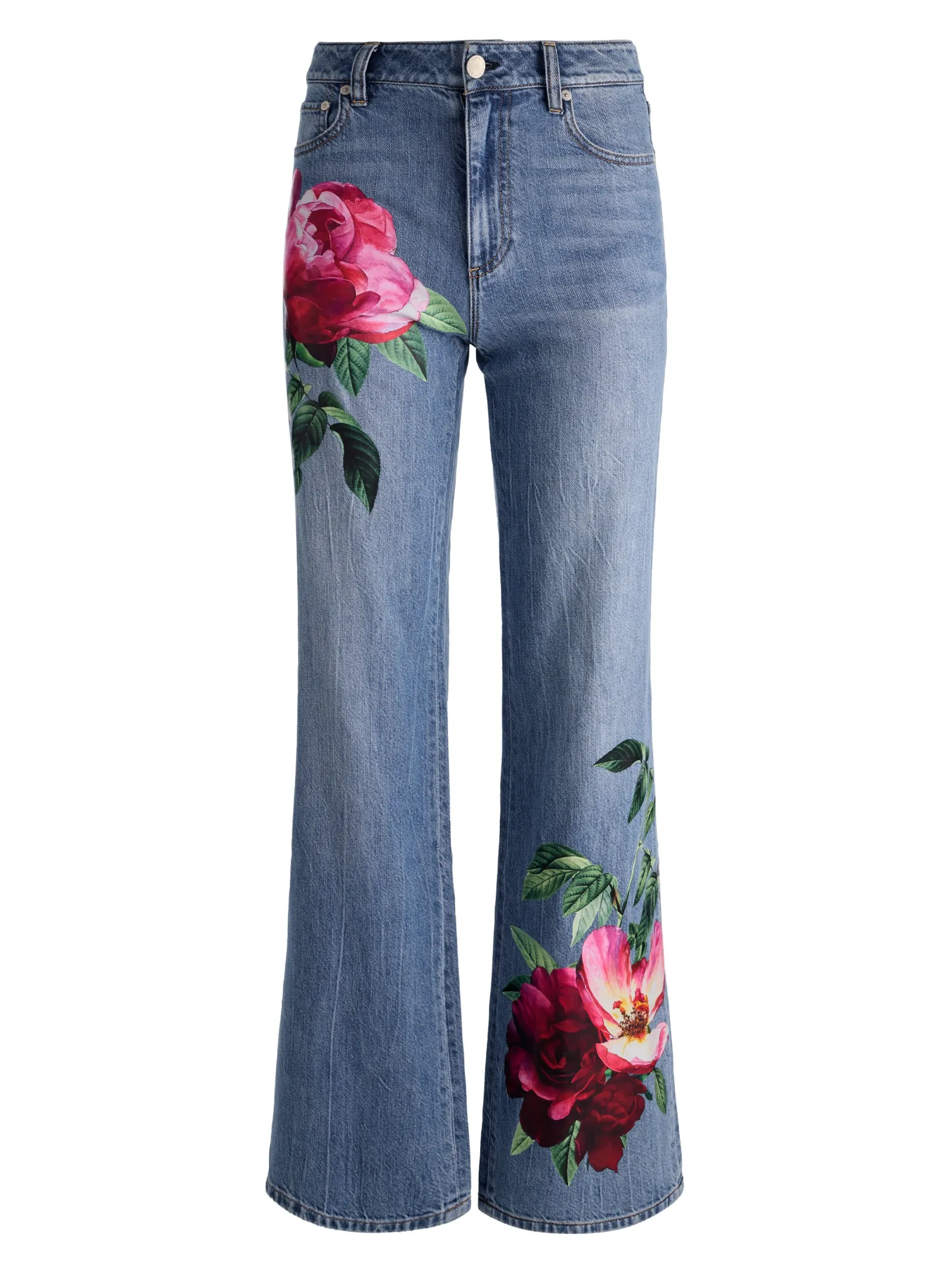 Alice and Olivia JEANS*CHIC PRINTED JEAN