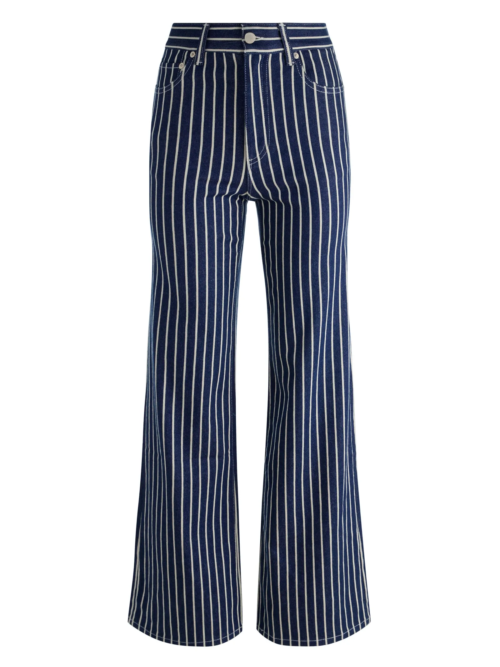 Alice and Olivia JEANS*CHIC STRIPED JEAN