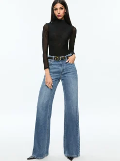 Alice and Olivia BODYSUITS*CLARINDA BODYSUIT