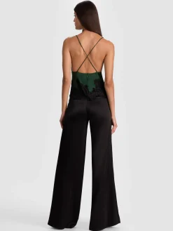 Alice and Olivia TANKS*CLAUDIA LACE SLIP TOP