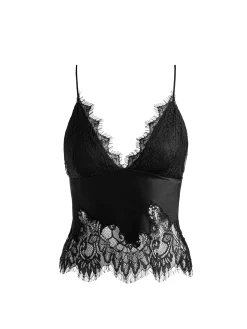 Alice and Olivia TANKS*CLAUDIA LACE SLIP TOP
