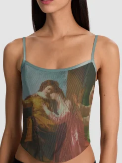 Alice and Olivia CROP TOPS*CRESSIDA CORSET TOP