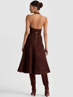 Alice and Olivia VESTS*CROSBY SUEDE VEST