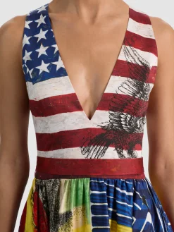 Alice and Olivia MAXI*DARCIE FLARED GOWN