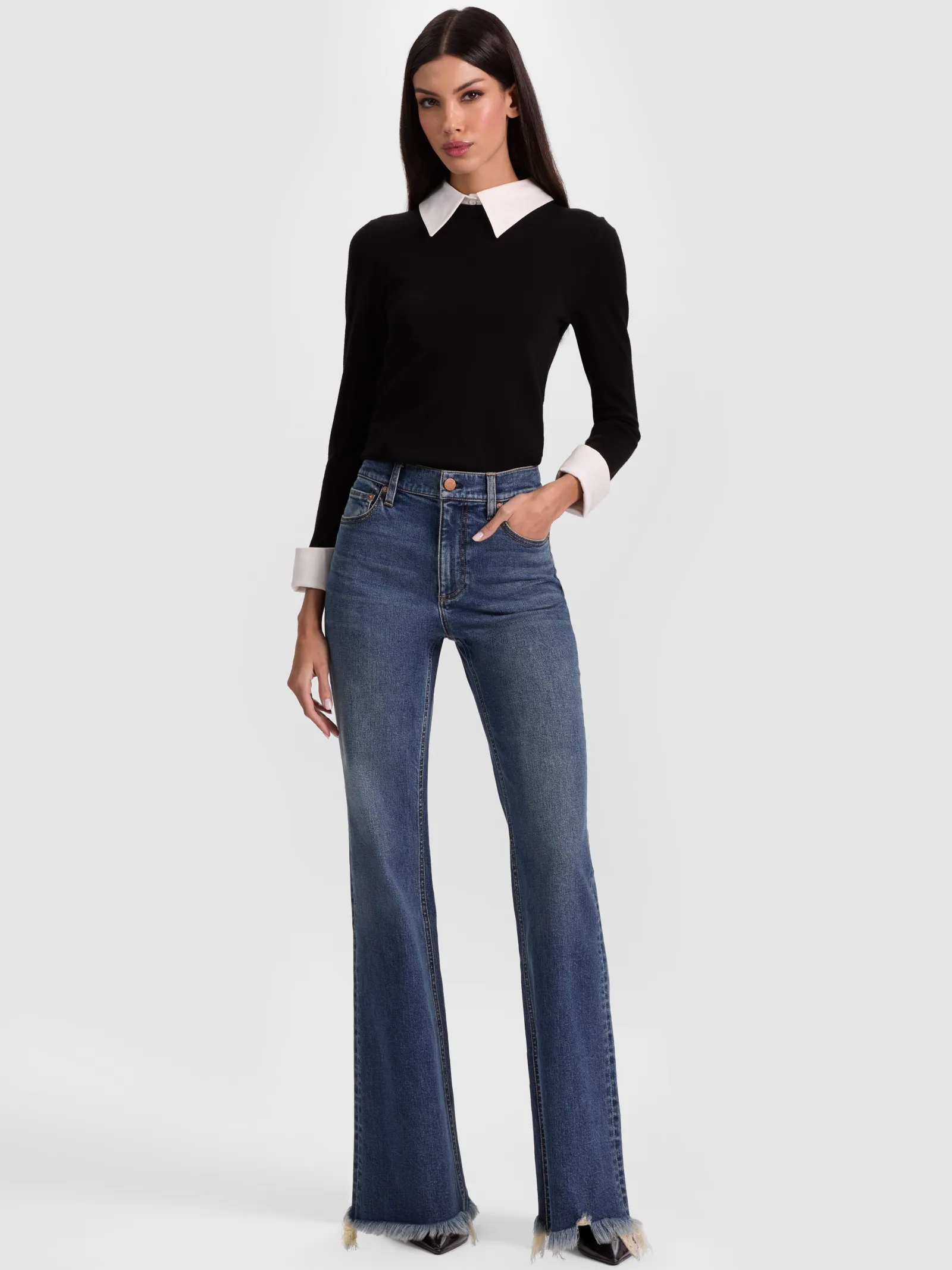 Alice and Olivia JEANS*DELANCEY JEAN