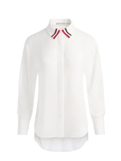 Alice and Olivia BLOUSES*DIMITRA OVERSIZED BUTTON DOWN