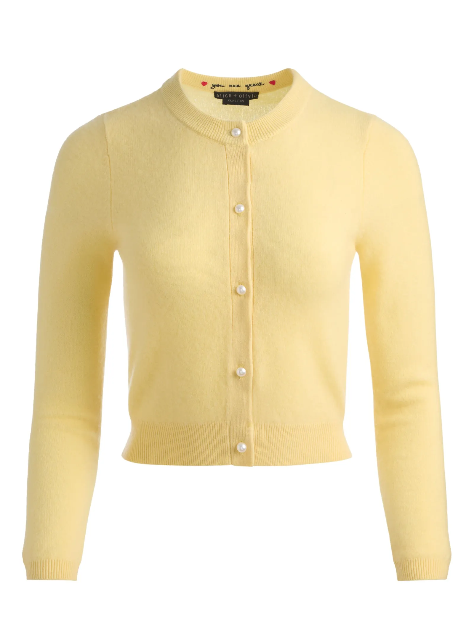Alice and Olivia CARDIGANS*DOLLIE CASHMERE CARDIGAN