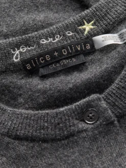 Alice and Olivia CARDIGANS*DOLLIE CASHMERE CARDIGAN