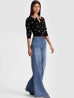 Alice and Olivia CARDIGANS*DOLLIE EMBELLISHED CARDIGAN
