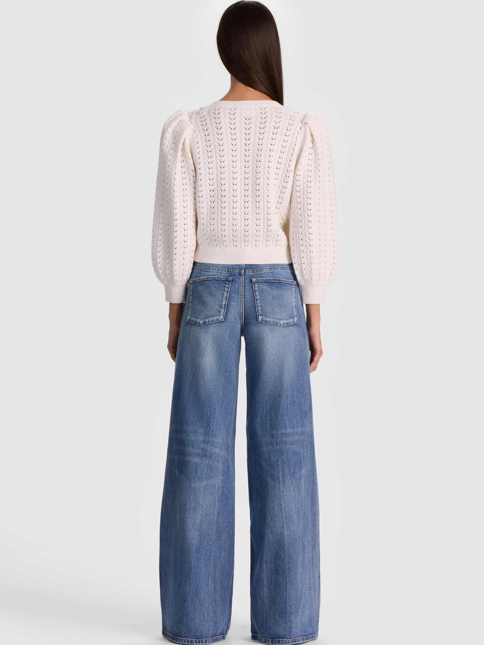 Alice and Olivia CARDIGANS*DORIS EMBELLISHED CARDIGAN