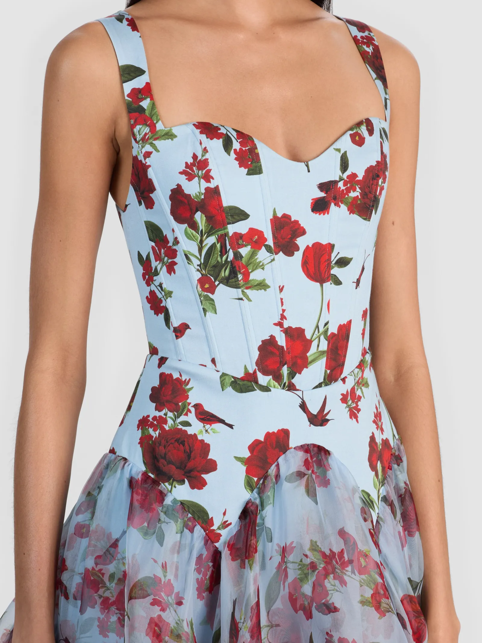 Alice and Olivia MAXI*DOROTHEA PRINTED BALLGOWN