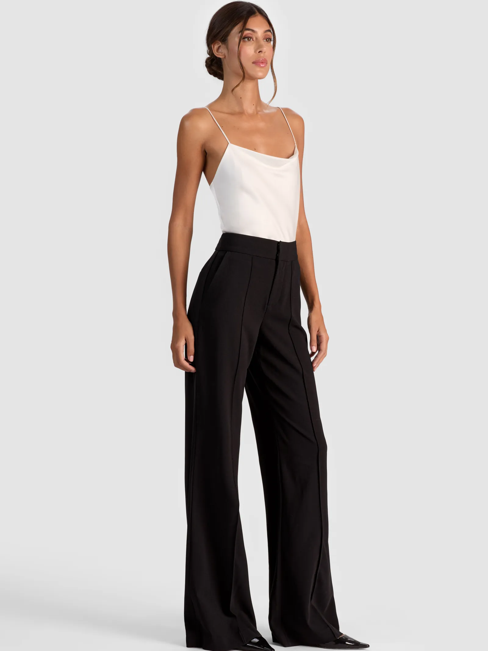 Alice and Olivia WIDE LEG*DYLAN PANT