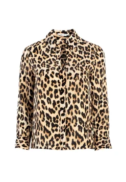 Alice and Olivia ANDREW PANT|JADE MESH BUTTON DOWN*ELOISE BUTTON DOWN