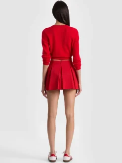 Alice and Olivia MINI*EMILIE MINI SKIRT