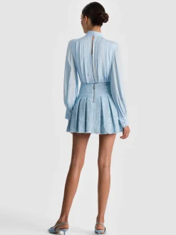 Alice and Olivia MINI*EMILIE TWEED MINI SKIRT
