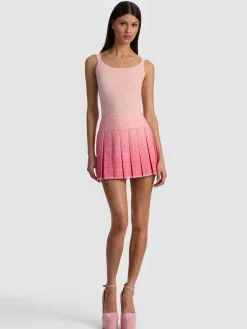 Alice and Olivia MINI*EMILIE TWEED MINI SKIRT
