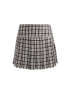 Alice and Olivia MINI*EMILIE TWEED MINI SKIRT