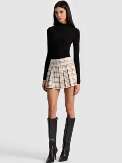 Alice and Olivia MINI*EMILIE TWEED MINI SKORT