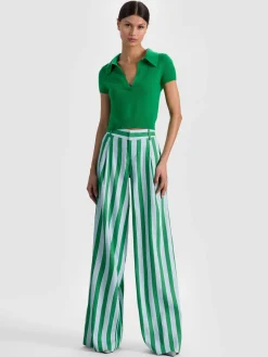 Alice and Olivia WIDE LEG*ERIC PANT